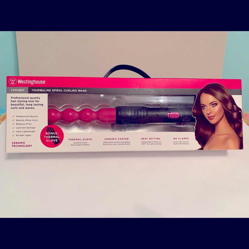 Westinghouse Ceramic Tourmaline 1” Curling Iron
